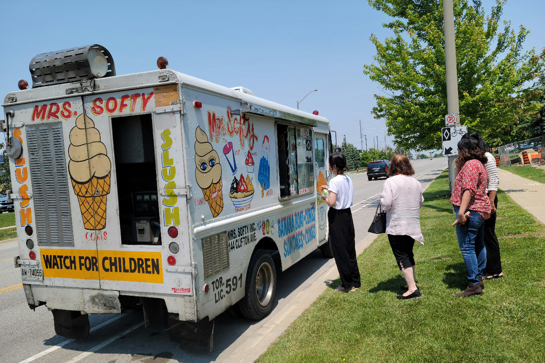 ice cream truck