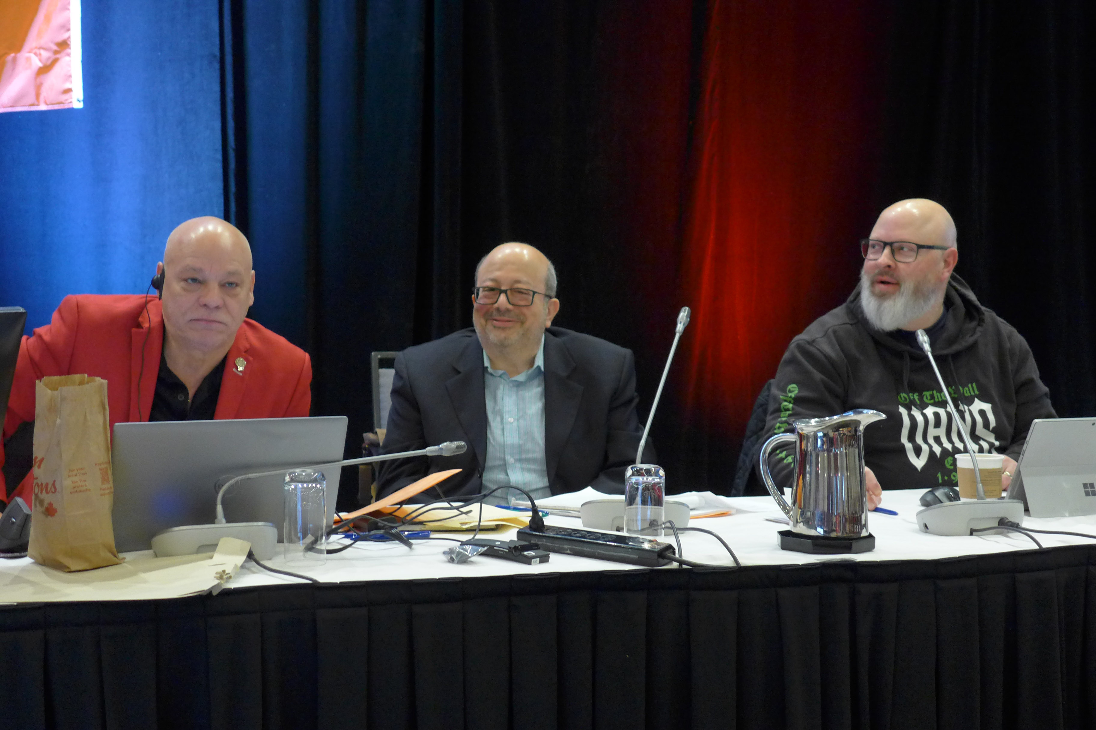 Doug Gaetz, Wael Afifi, Brian Oldford 