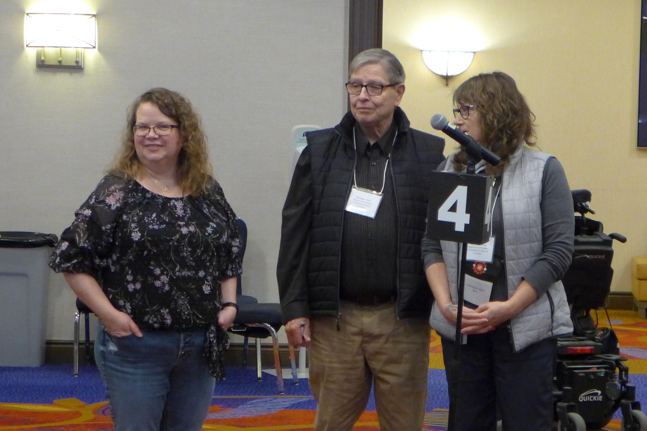 Patricia Sleczkowski, Gary Esslinger, Kimberley Koch