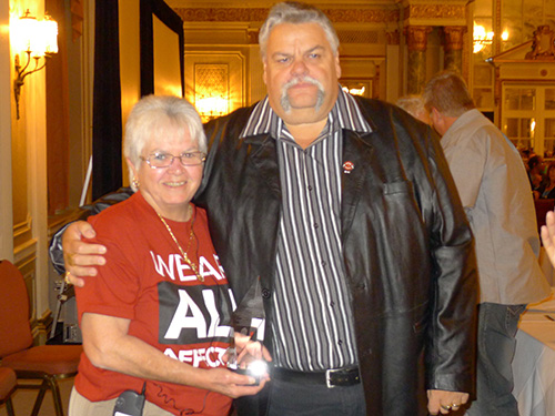 Betty Bannon and Robert Campbell