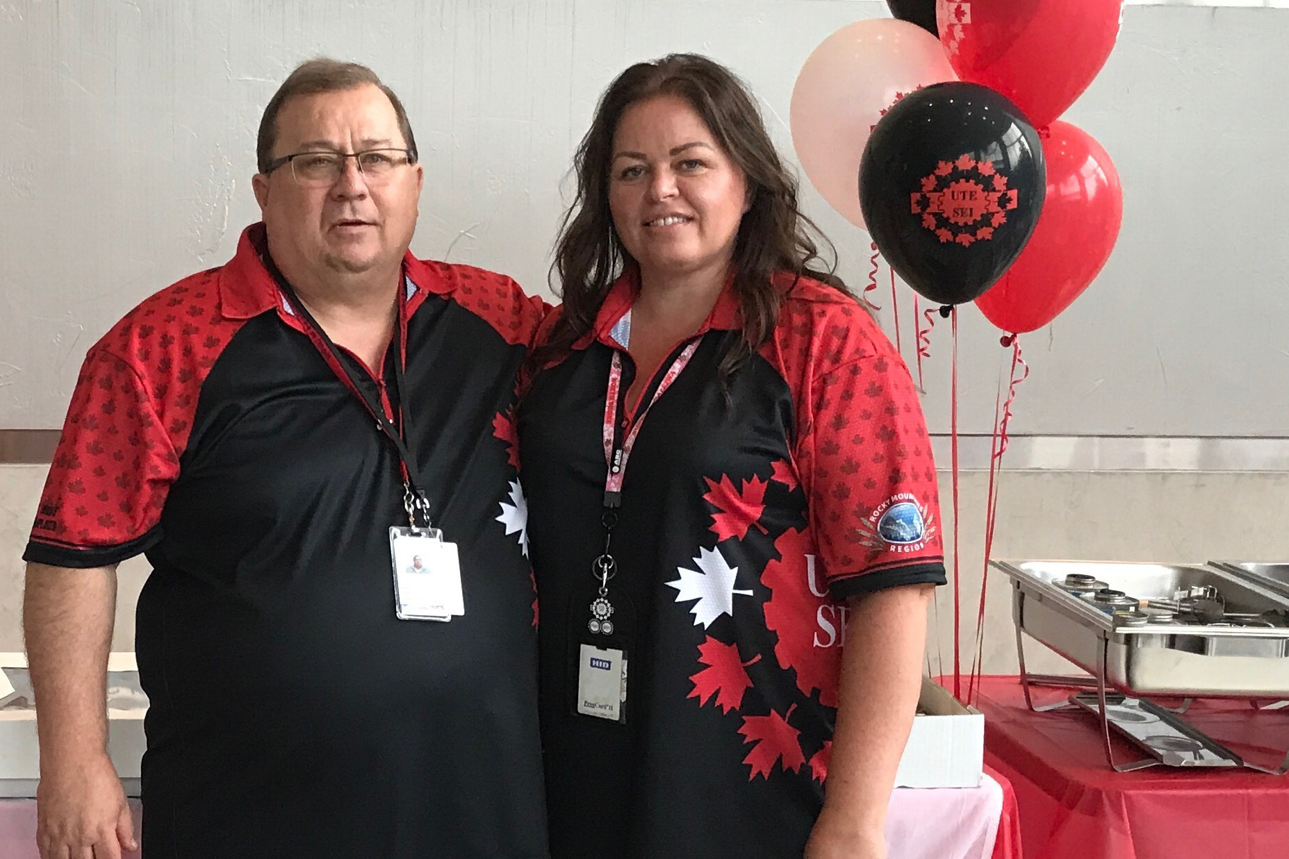 RVP Greg Krokosh and Local president Trixie Gorzo
