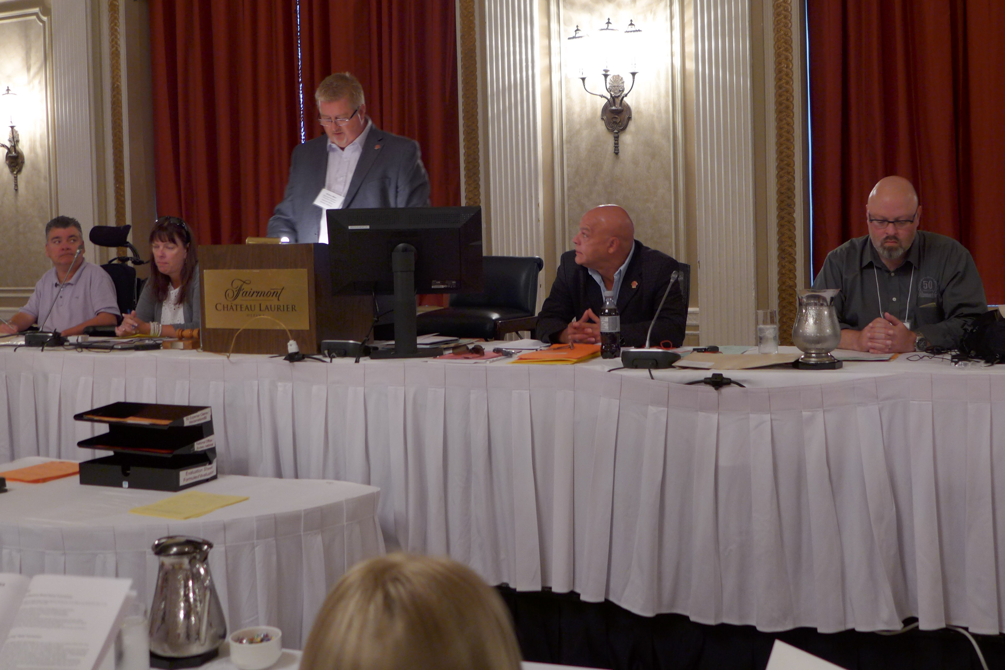 Daniel Camara, Annette Melanson, Marc Brière, Doug Gaetz, Adam Jackson