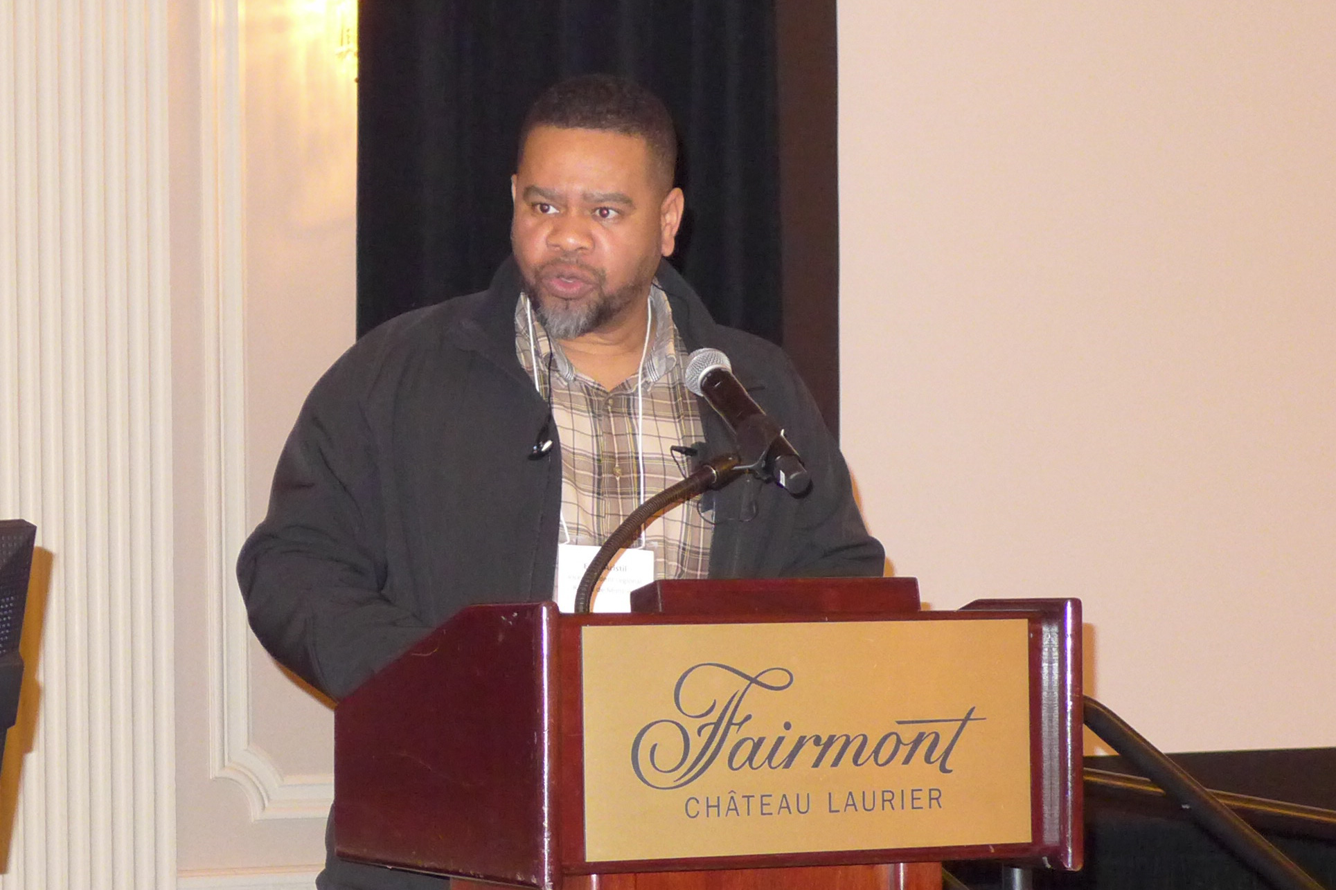 Eddy Aristil, Chair of the Ad-Hoc UMA/Conflict Resolution Committee