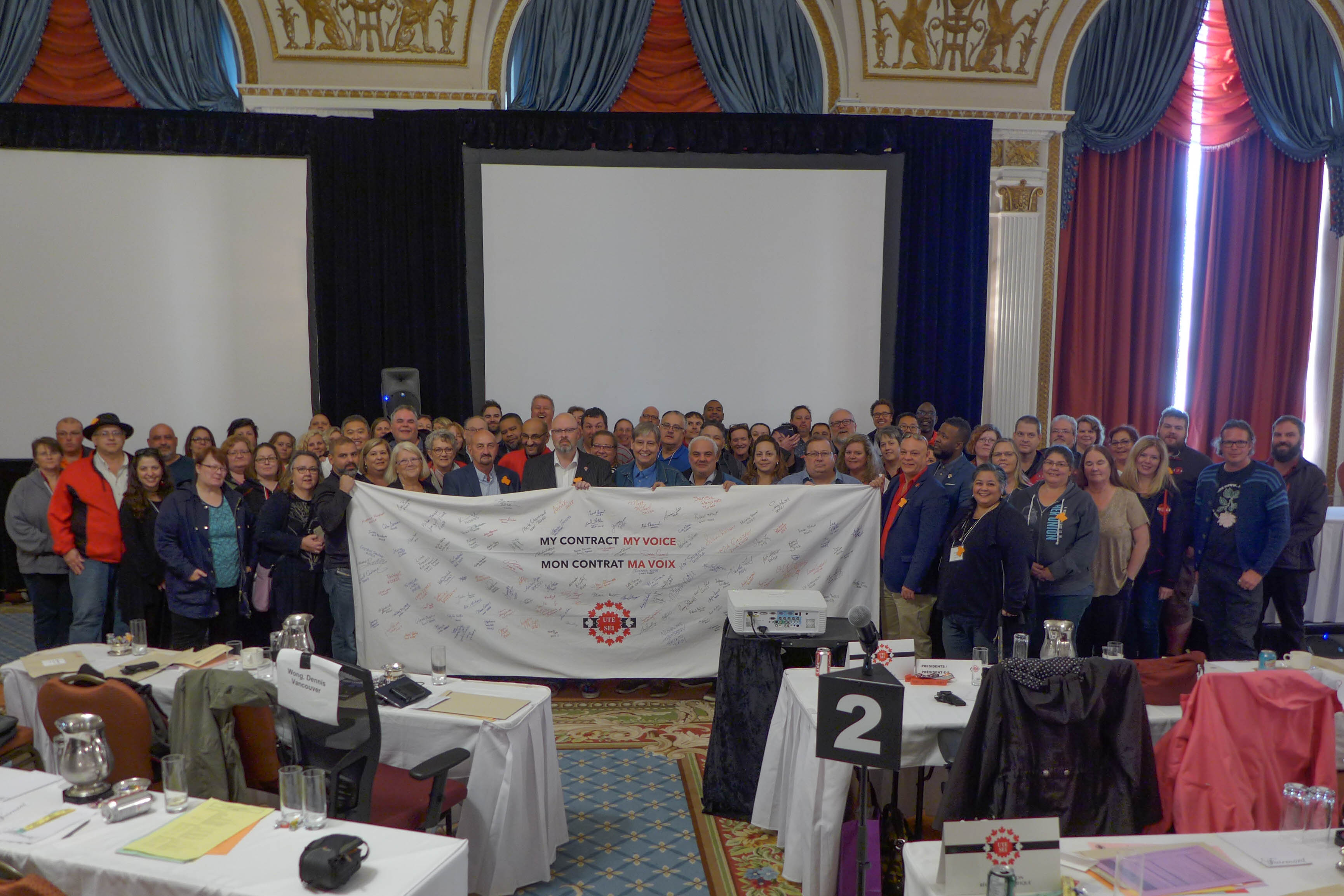 Conference participants - My Contract, My Voice