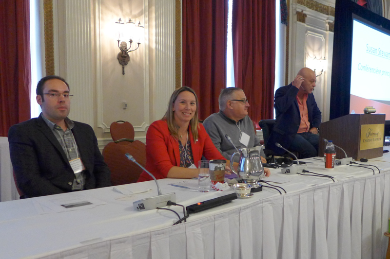 Mathieu Juneau, Annick Lamoureux, Brian Oldford, Doug Gaetz