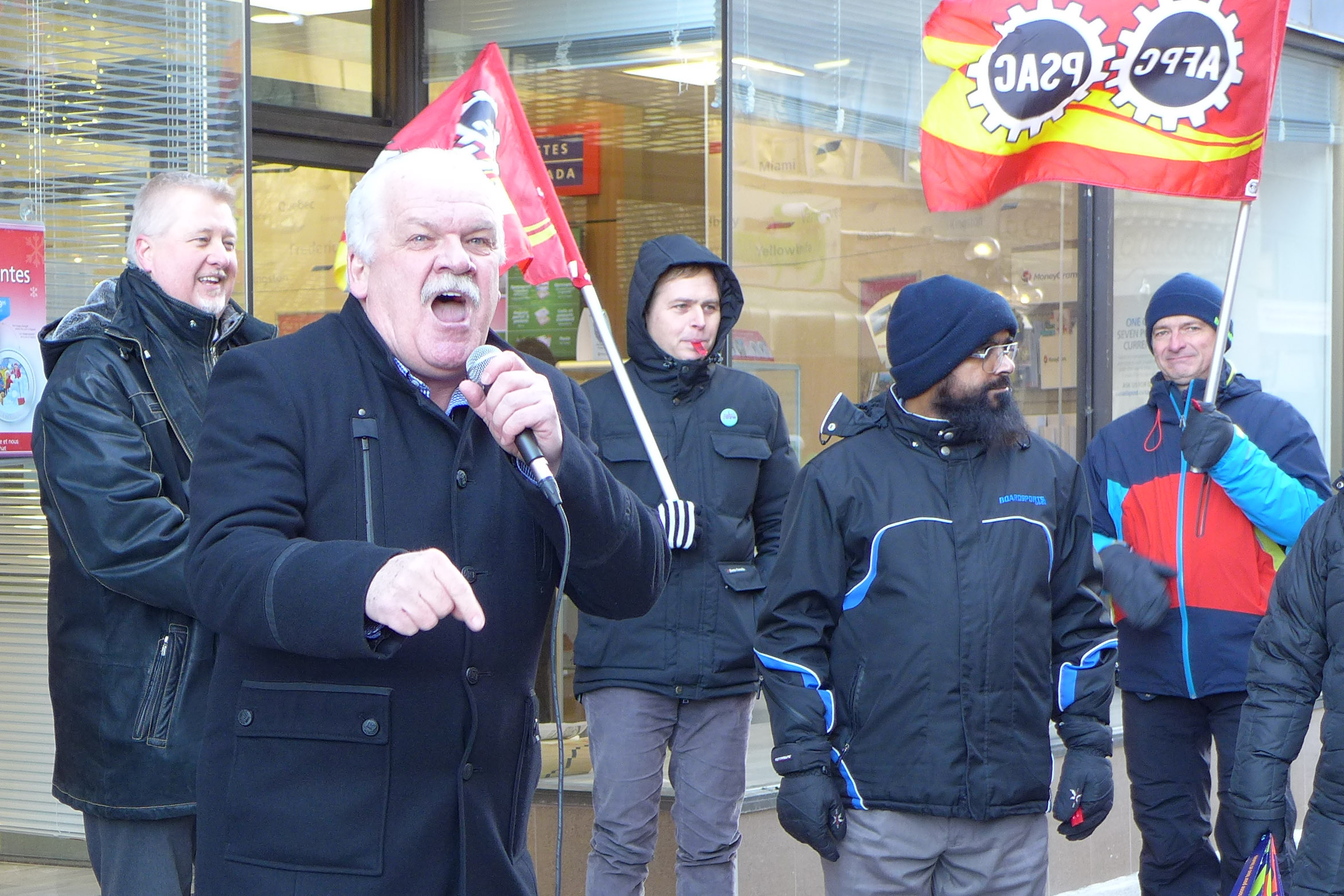 Chris Aylward, PSAC National President