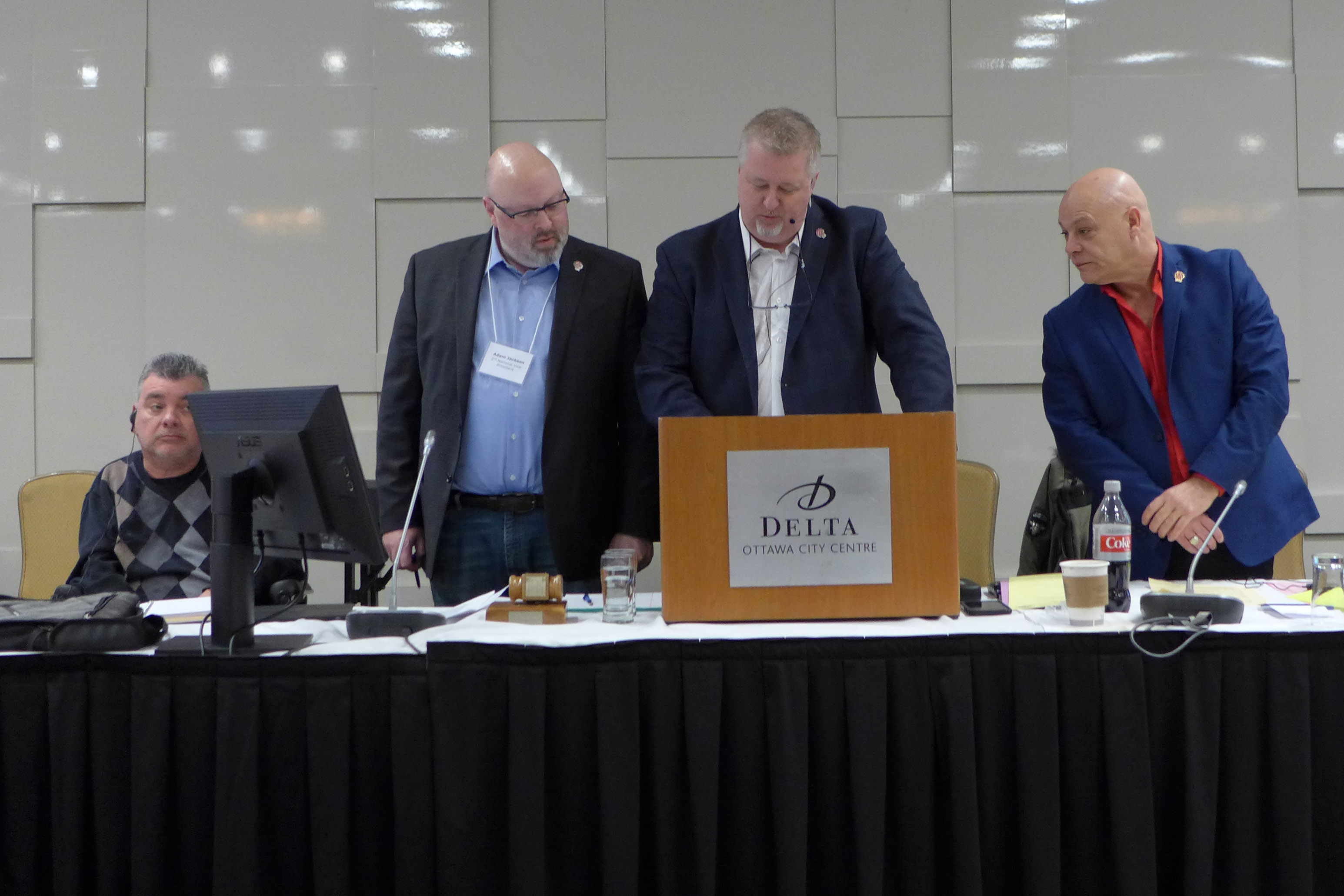 Daniel Camara, Adam Jackson, Marc Brière, Doug Gaetz