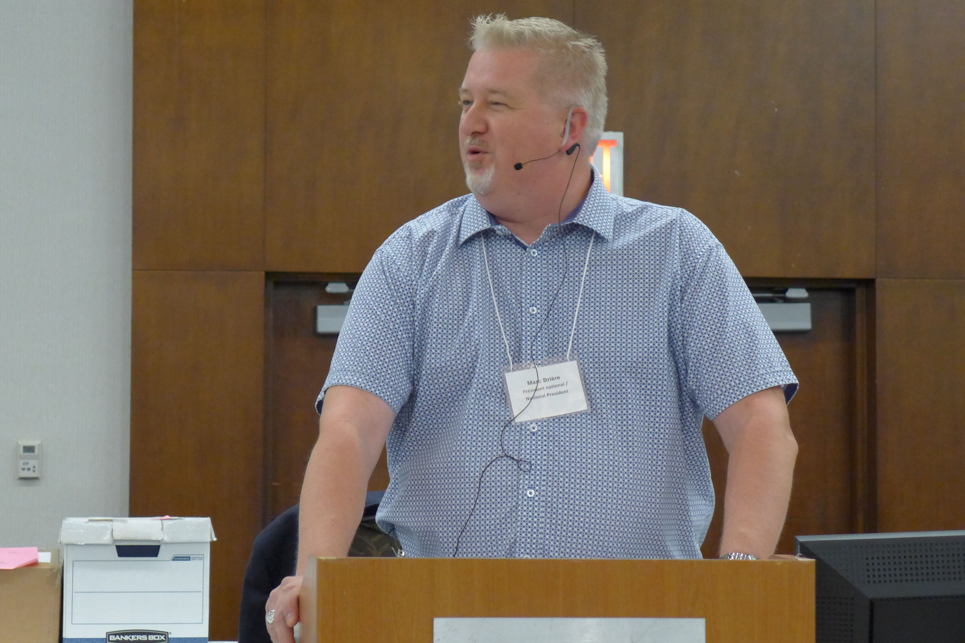 Marc Brière, National President