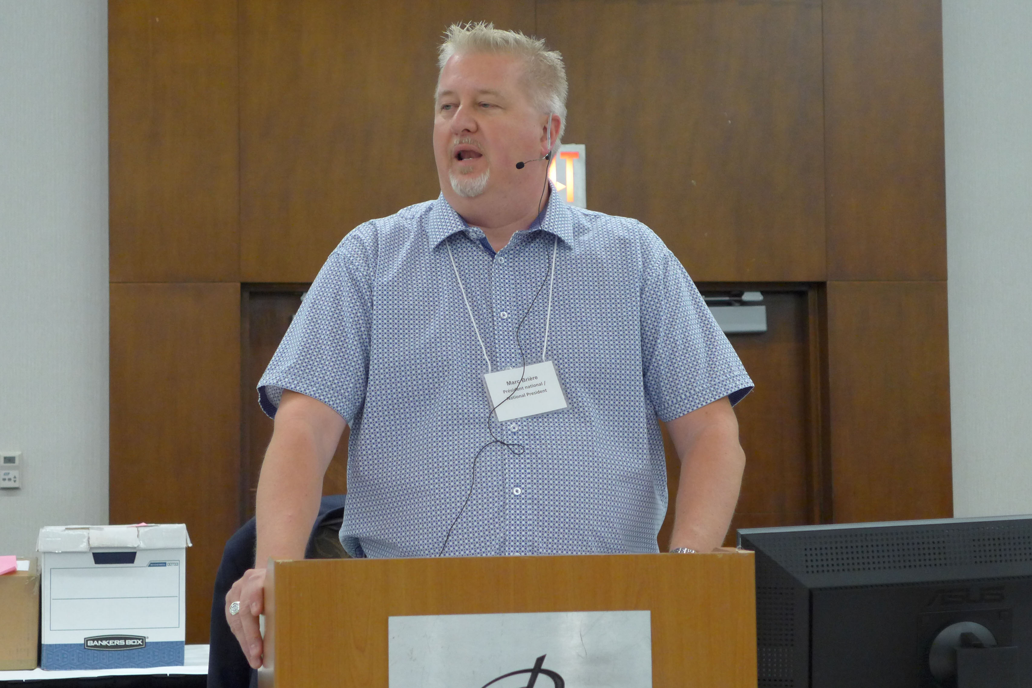 Marc Brière, National President