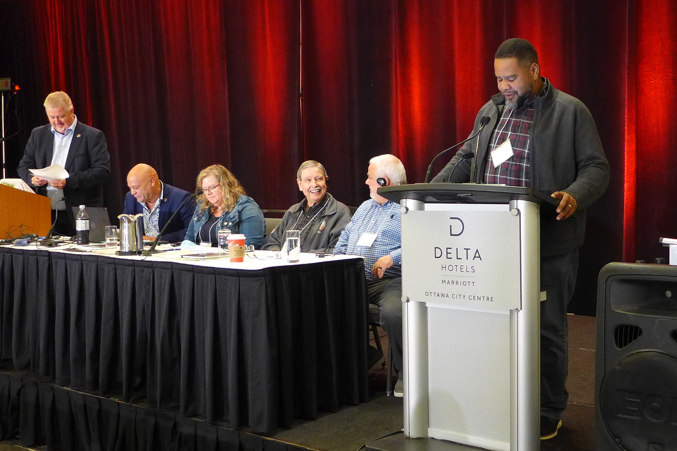Marc Brière, Doug Gaetz, Darlene Bembridge, Gary Esslinger, Cosimo Crupi, Eddy Aristil