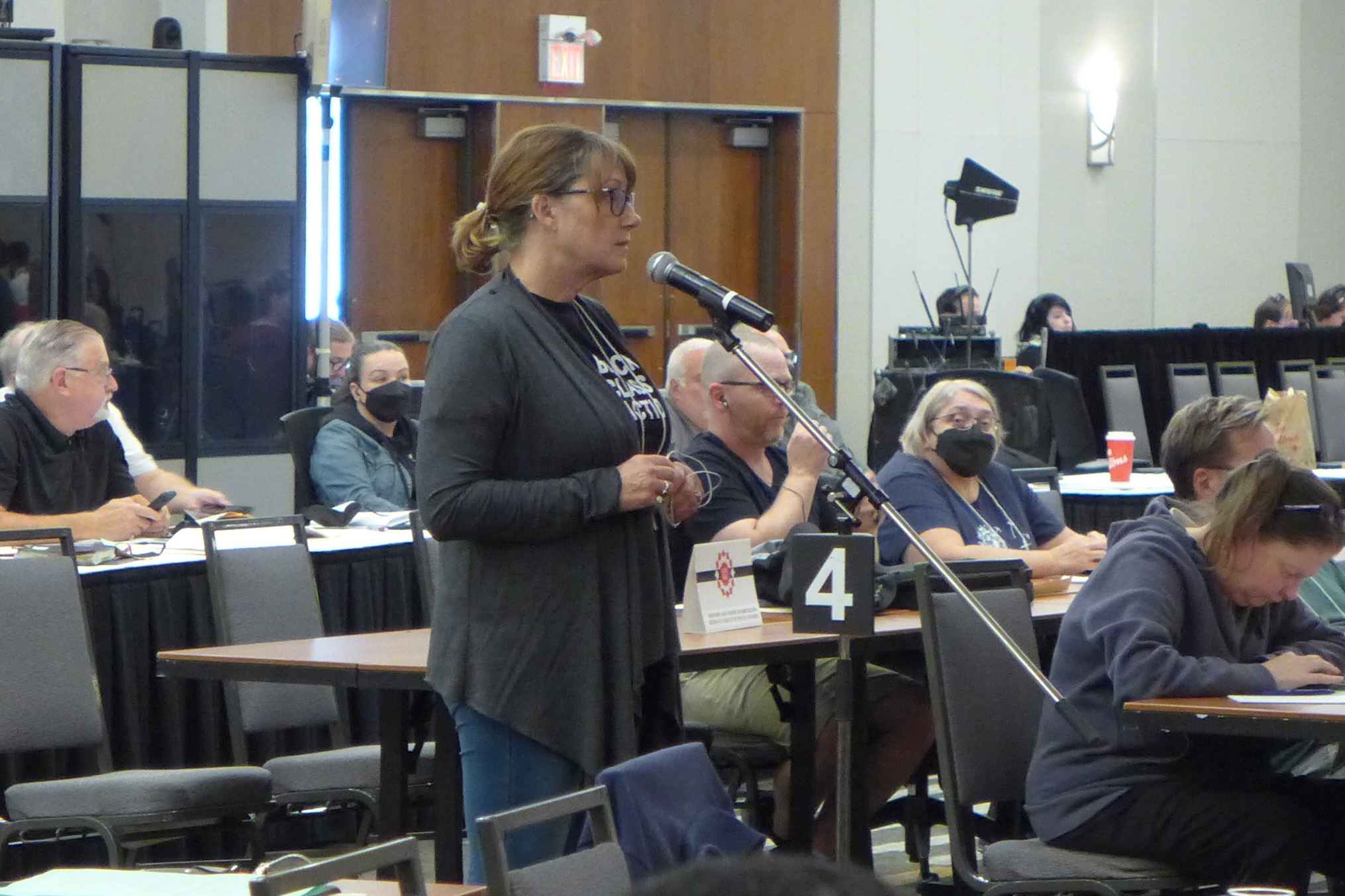 Kimberley Koch, Chair of the Equal Opportunities Committee