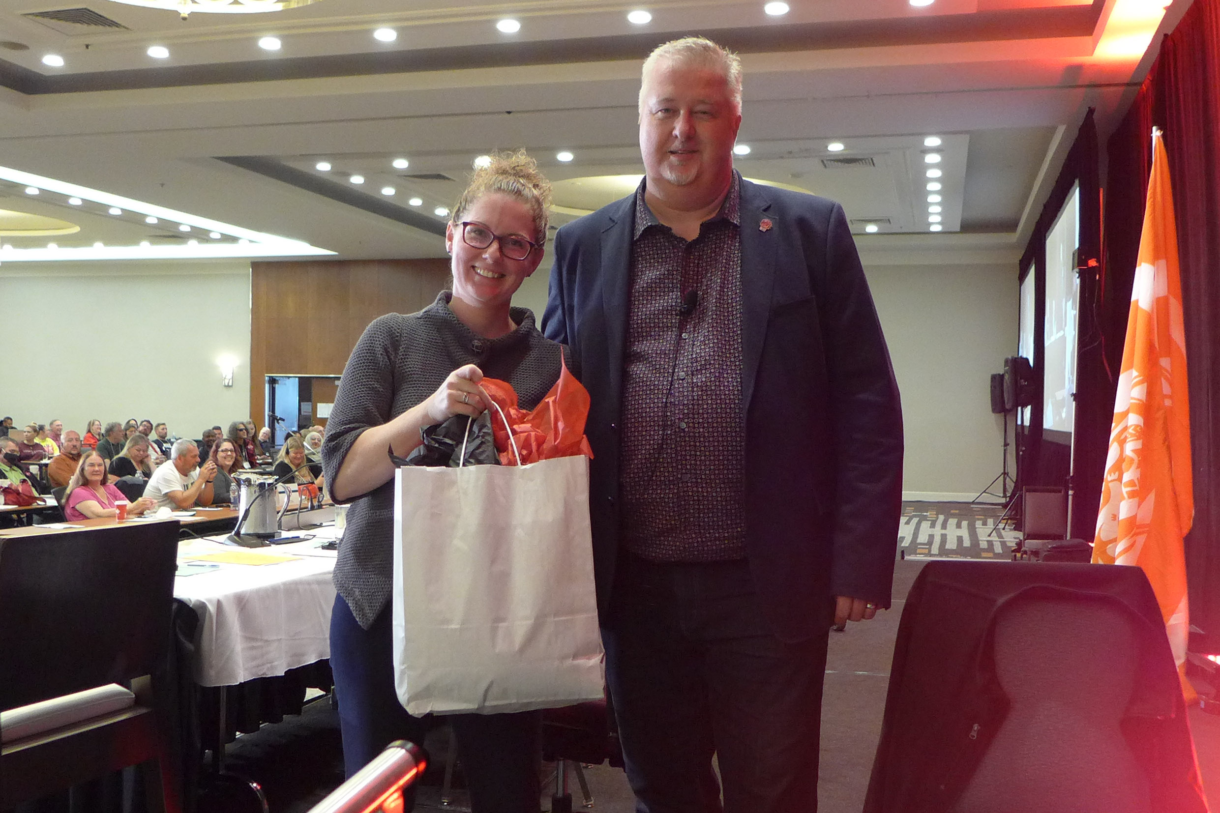 Allison McEwen, Marc Brière