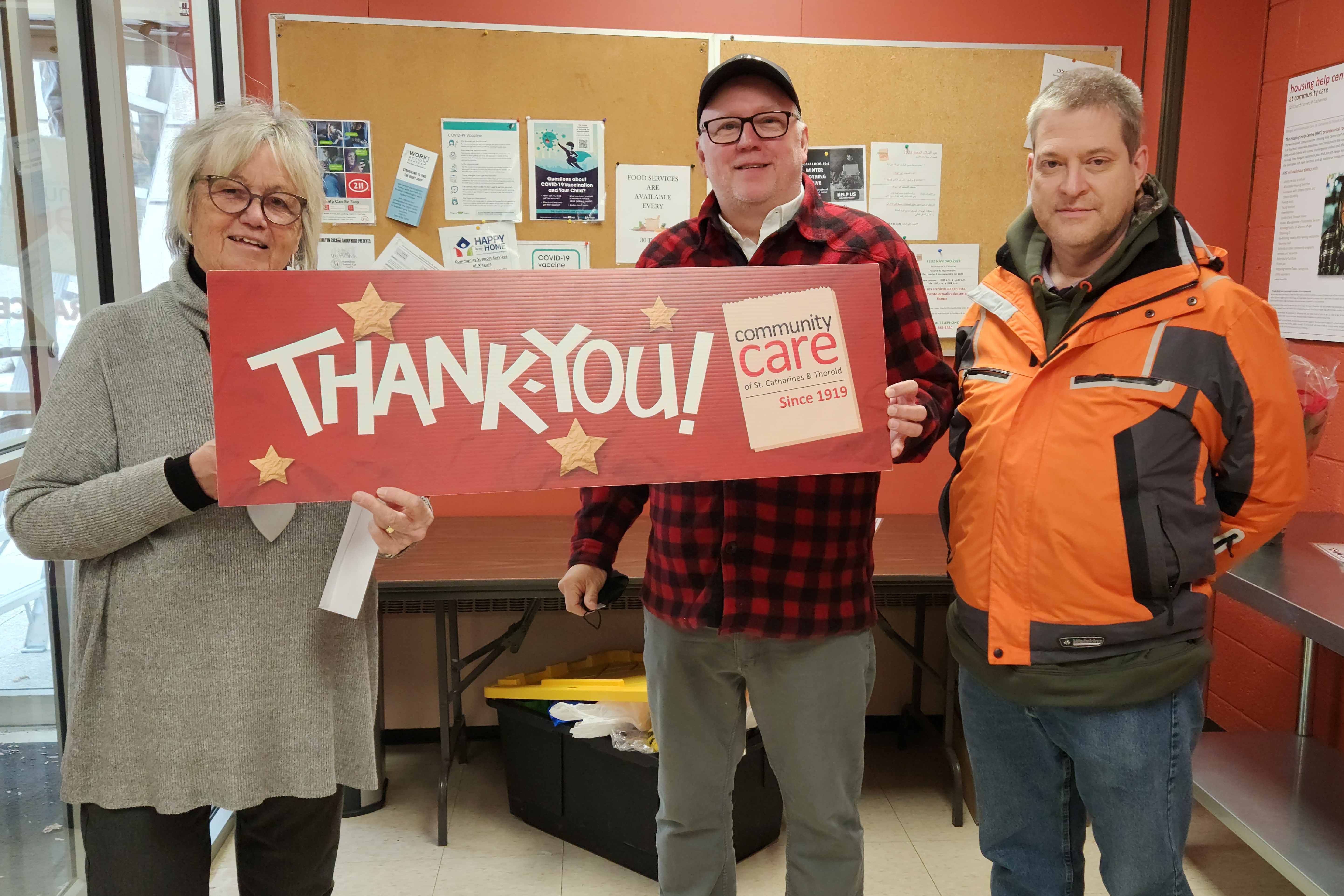Jamie vanSydenborgh, RVP for Southwestern Ontario and James Walker, President of Local 00016