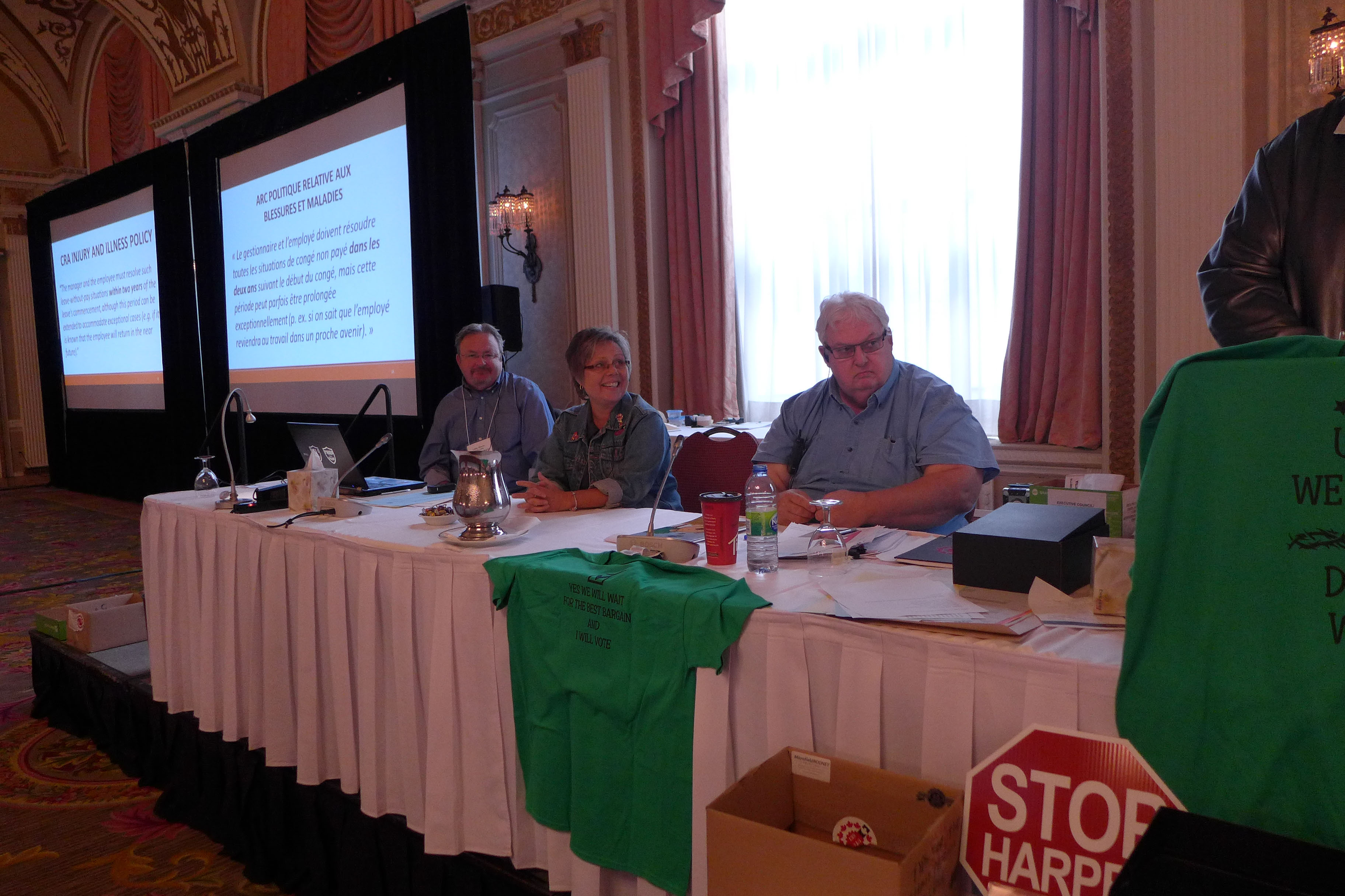 Wayne Little, Gesine Campbell, Denis Lalancette