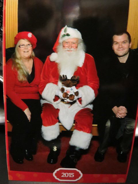 The UTE Moose let Santa know that he wanted a Collective Agreement for all the UTE members.  