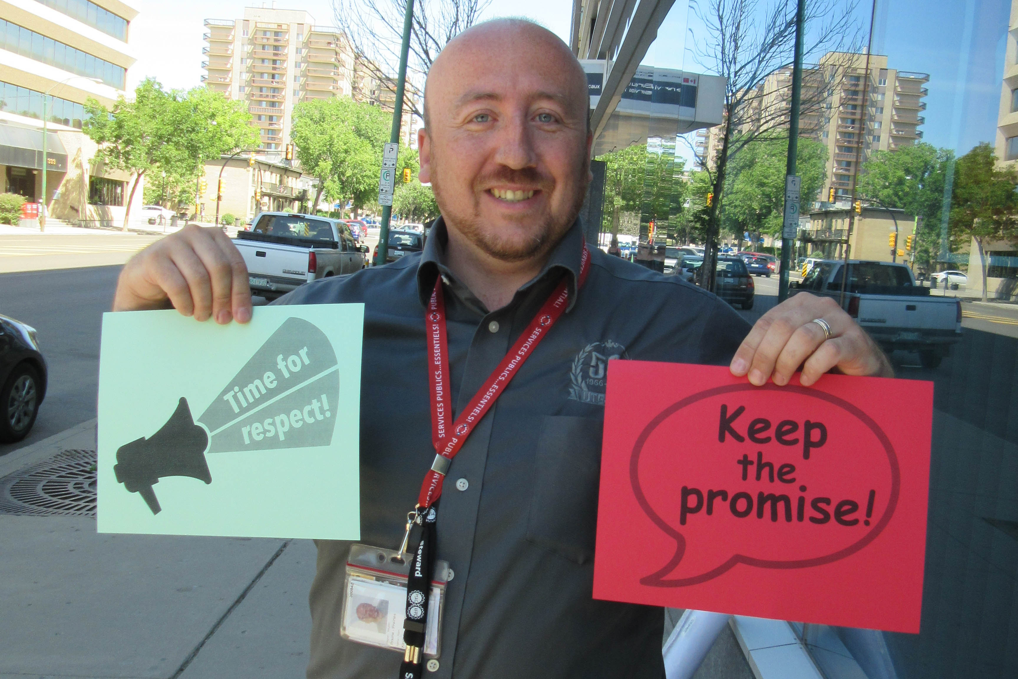 Local 1st VP Kevin Welgush