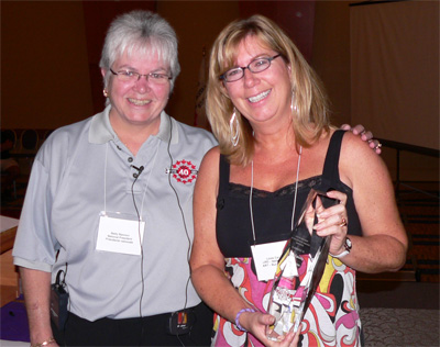 Betty Bannon with Linda Cassidy