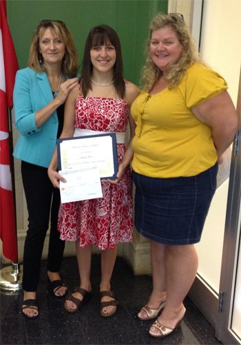 Linda Hebert, Amanda Hebert, Darlene Bembridge
