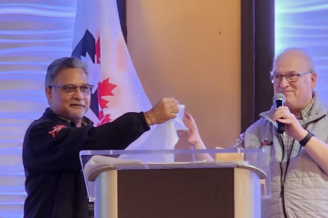 Deoraj Mahabirsingh et Richard Hyatt