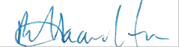 Bob Hamilton's signature
